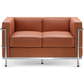 LC2 Sofa 2 Seater Cognac Leather