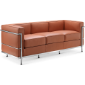 LC2 Sofa 3 Seater Cognac Leather