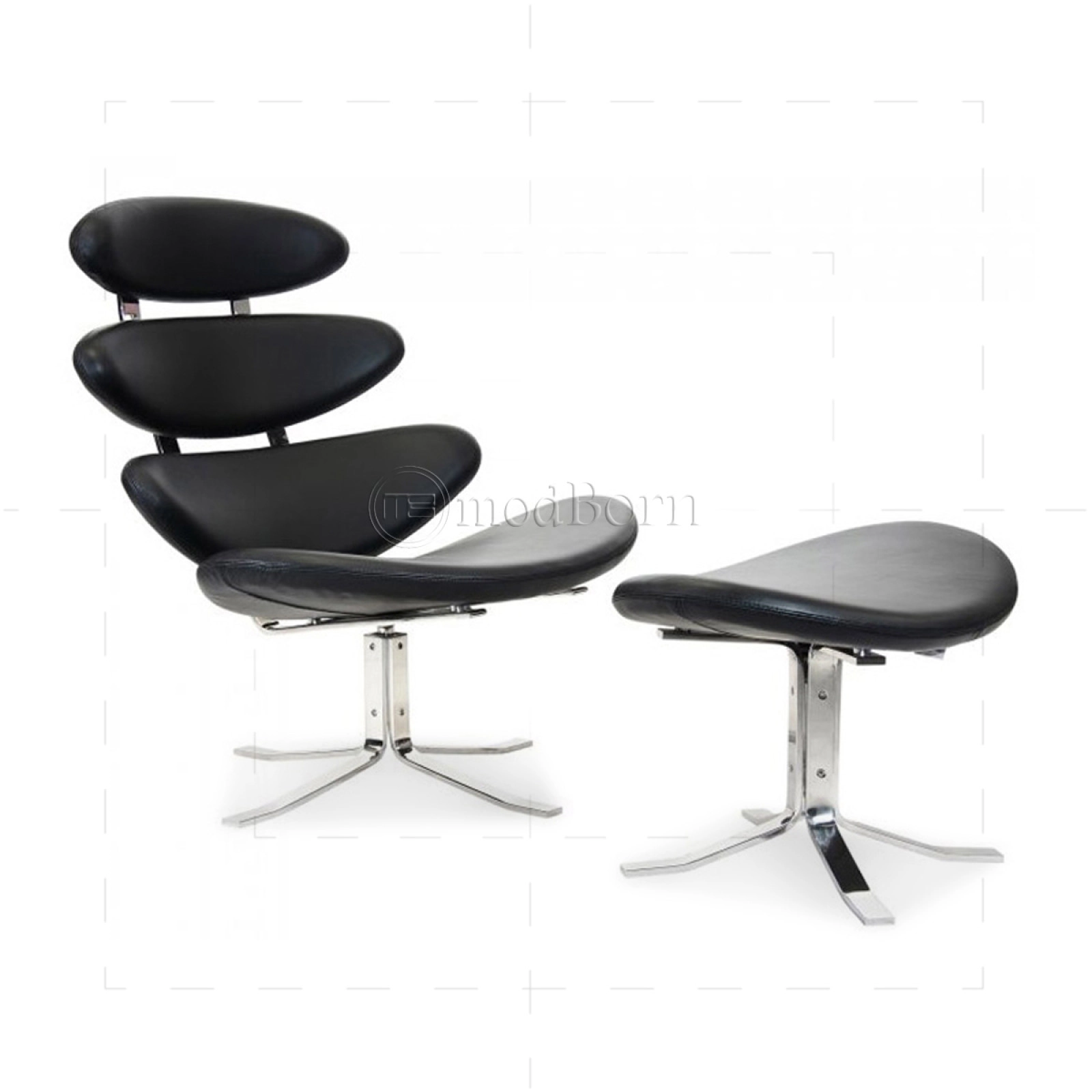 Corona Chair and Ottoman Corona Chair and Ottoman