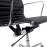 Office Chair – High Back Ribbed Black Leather