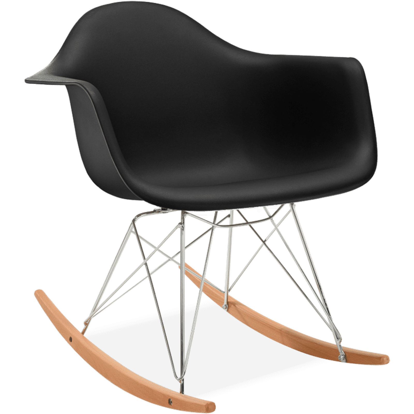 Rocking RAR Arm Chair BLACK