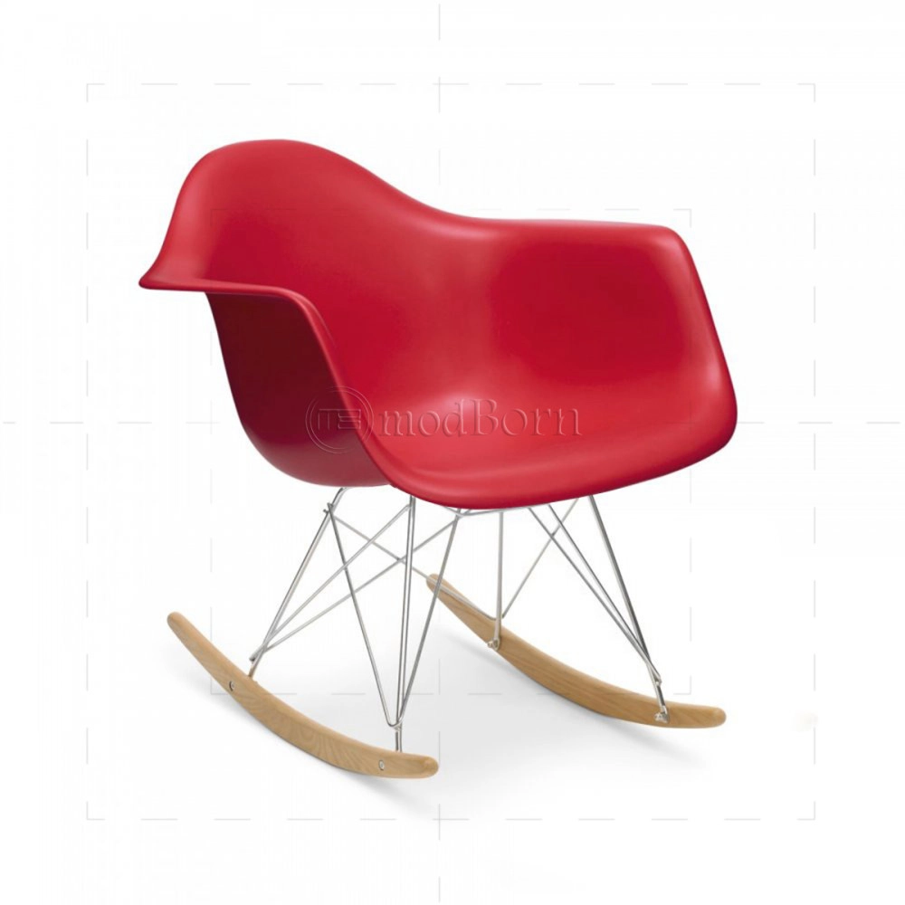 Rocking RAR Arm Chair Red