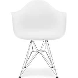 Dining DAR Arm Chair White