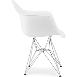 Dining DAR Arm Chair White
