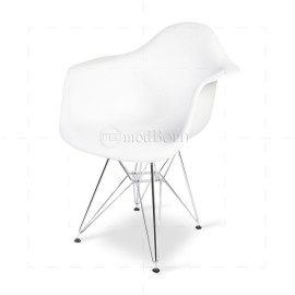 Dining DAR Arm Chair White