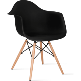 Dining DAW Arm Chair BLACK