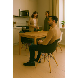 Dining DAW Arm Chair BLACK