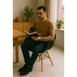 Dining DAW Arm Chair BLACK