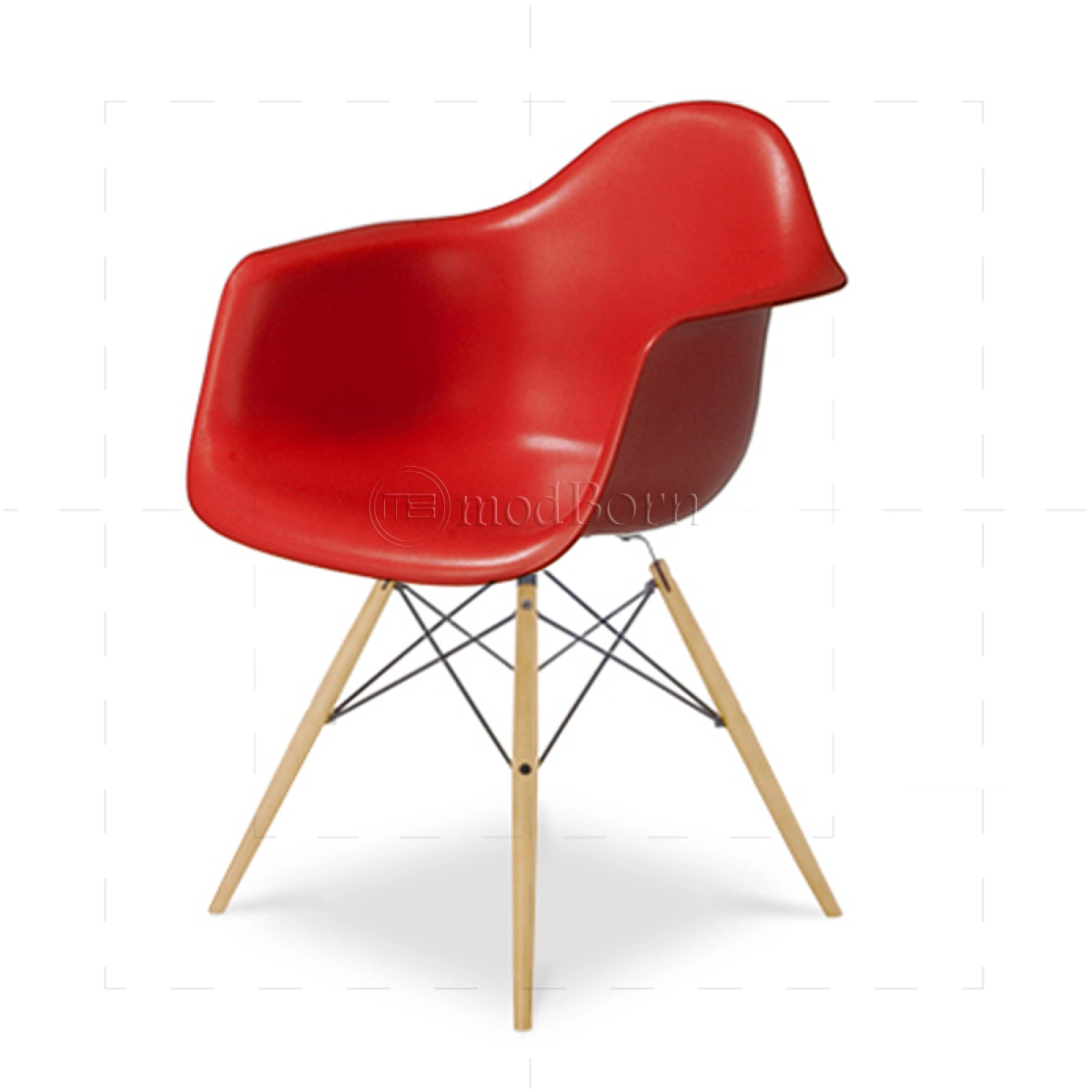 Dining DAW Arm Chair RED Dining DAW Arm Chair RED