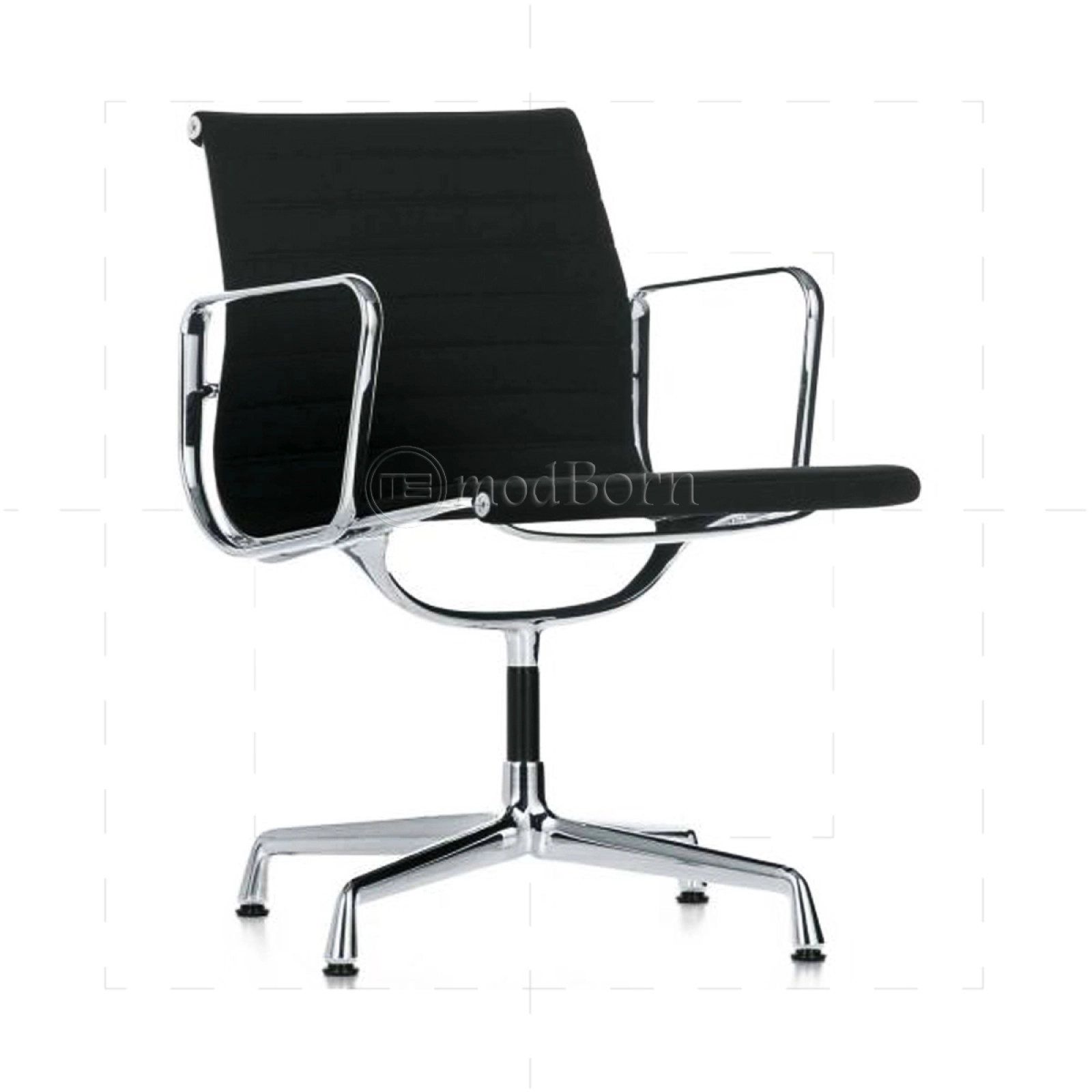 Office Chair Low Back Ribbed Black Leather Office Chair Low Back Ribbed Black Leather