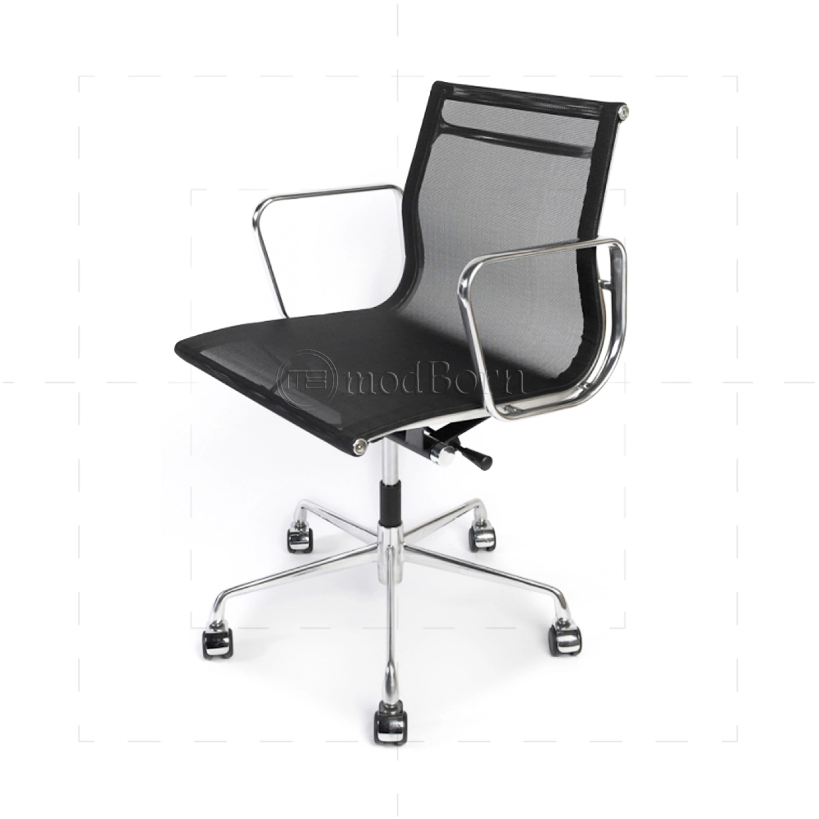 Office Mesh Chair Low Back Ribbed Black Fabric Office Mesh Chair Low Back Ribbed Black Fabric