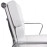 Office Chair – Low Back Soft Pad White Leather