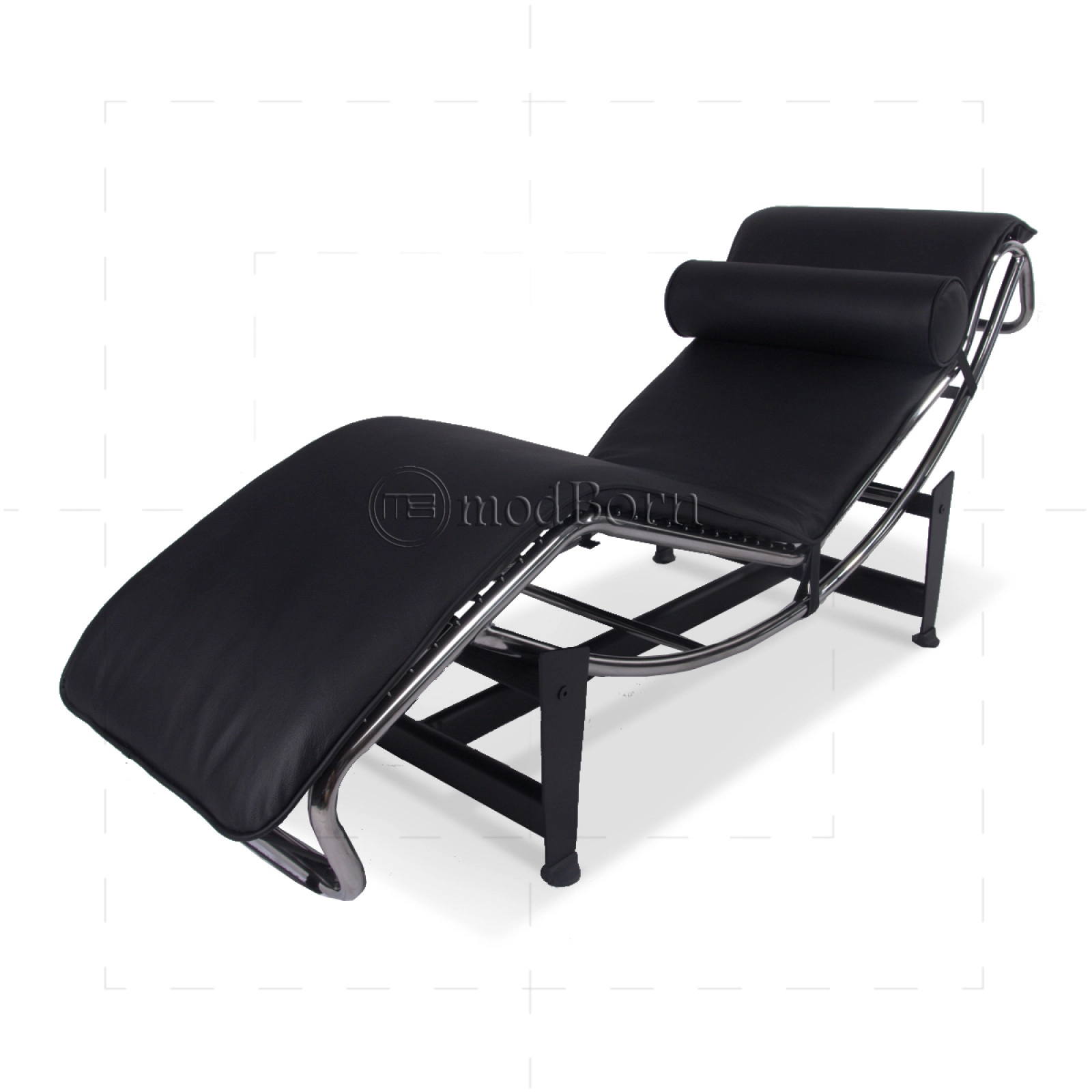 LC4 Chaise Longue Black Leather LC4 Chaise Longue Black Leather