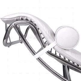 LC4 Chaise Longue  White Leather