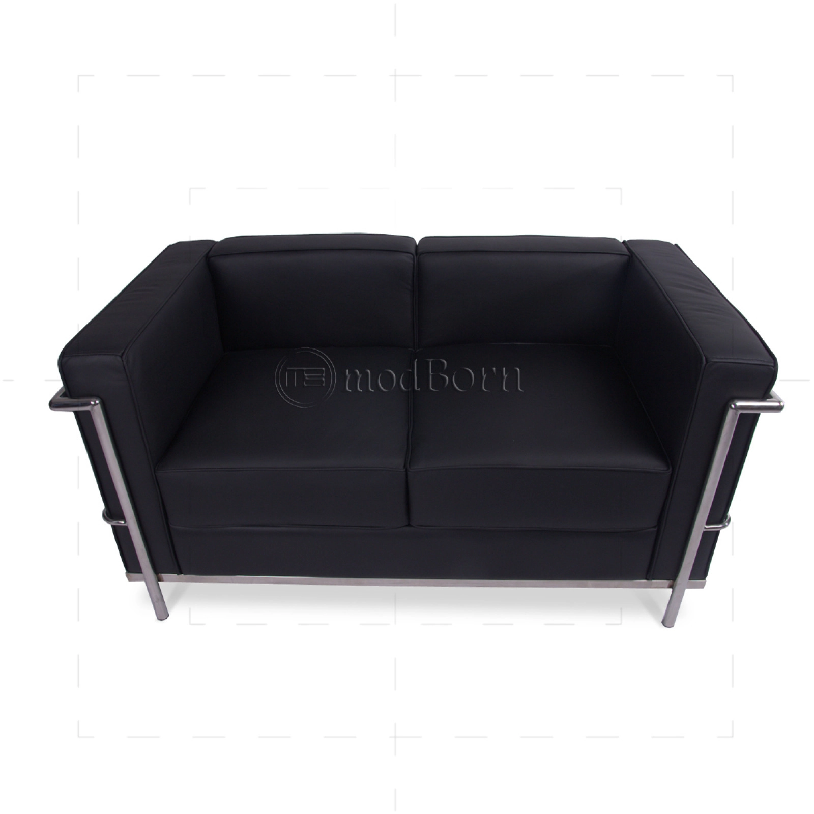 LC2 Sofa 2 Seater Black Leather LC2 Sofa 2 Seater Black Leather