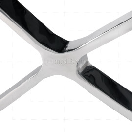 Barcelona Style Two Seater Sofa Black Leather