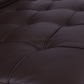 Barcelona Style Chair Brown Leather 