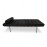Barcelona Style Day Bed Black Leather