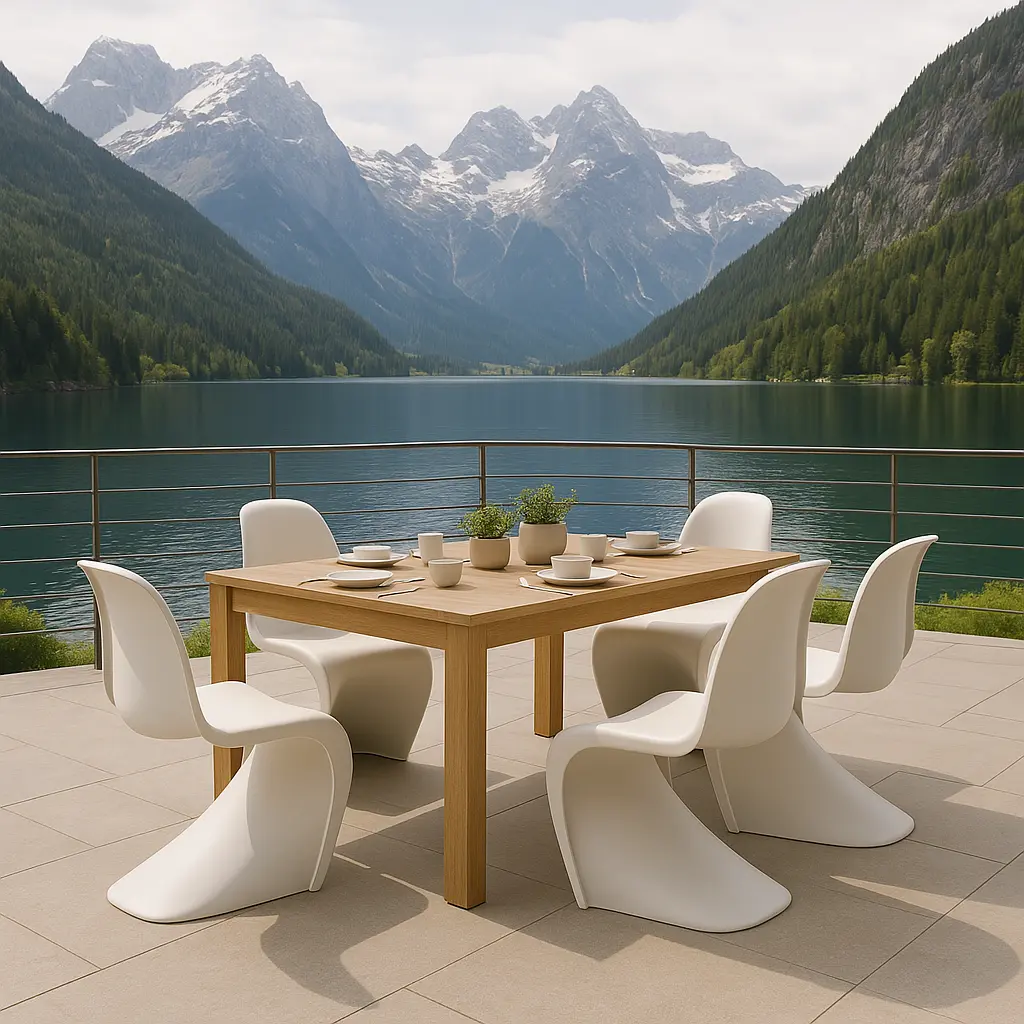 Design Legacy by Verner Panton – Ever Progressive, Forever Stylish Panton chairs in various bold colors